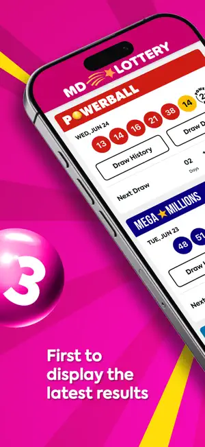 Maryland Lottery Numbers screenshot 1