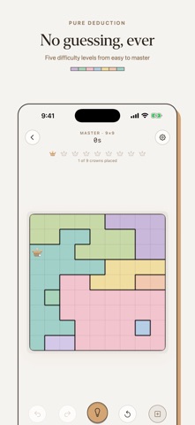Queens - Logic Puzzle Game Screenshot 3 of 5