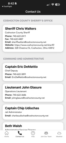 Coshocton County Sheriff Screenshot 2 of 3