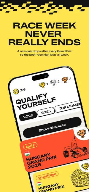 Race Week: F1 Quiz screenshot 1