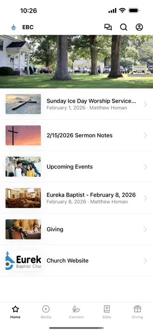 Eureka Baptist Keysville screenshot 1