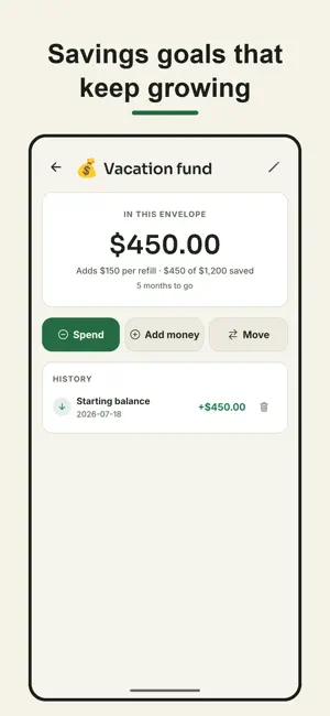 Envelo: Cash Envelope Budget screenshot 3