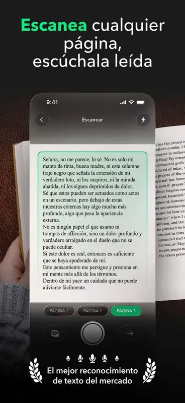 Peech: texto a voz, lector PDF screenshot 5 of 8