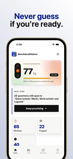 Berufskraftfahrer BKF Prüfung screenshot 2