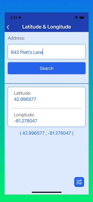 Latitude & Longitude Screenshot 4 of 10