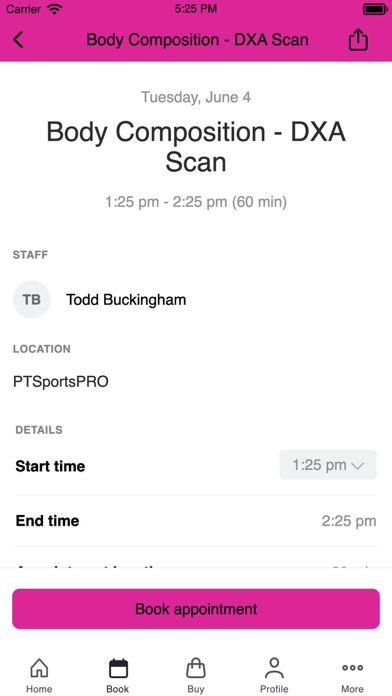 PTSportsPRO Screenshot