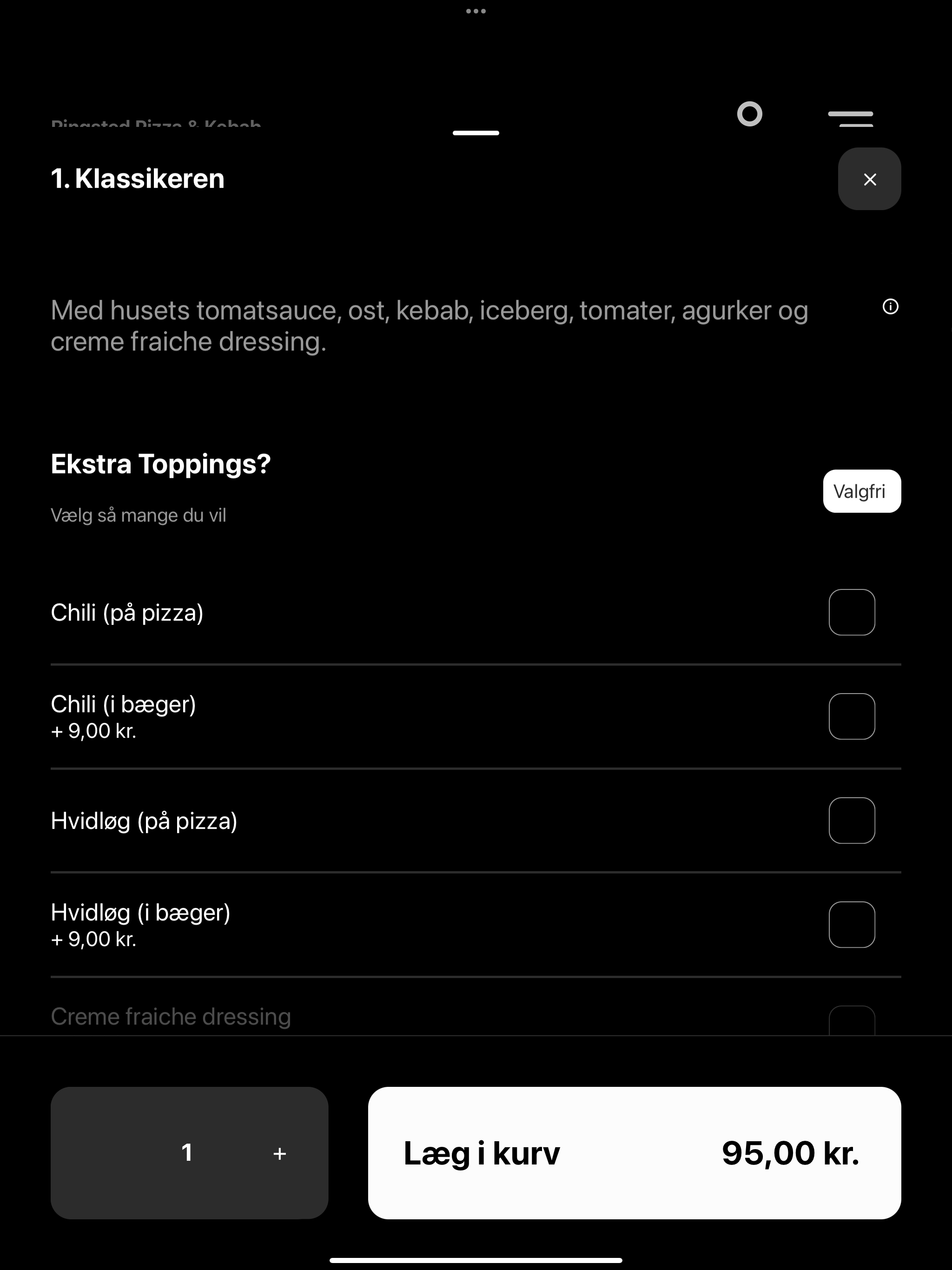 Ringsted Pizza & Kebab screenshot 8