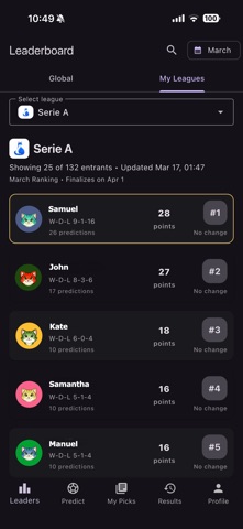 Predict in Football Screenshot 4 of 6