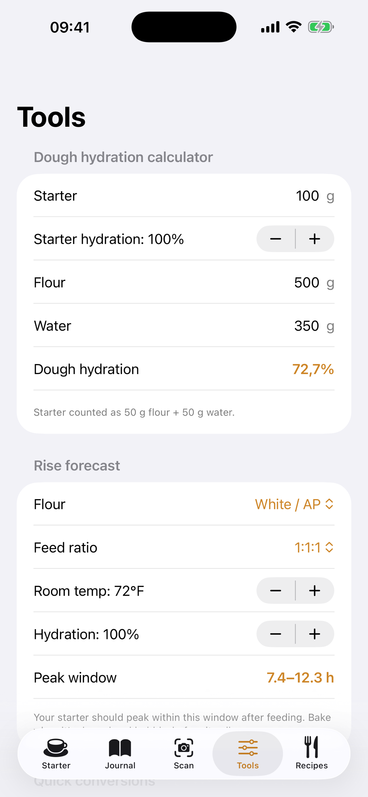Sourdough Starter Tracker Pro screenshot 4