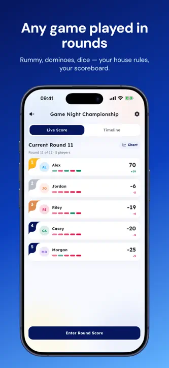 ScoreMate: Game Score Keeper screenshot 4