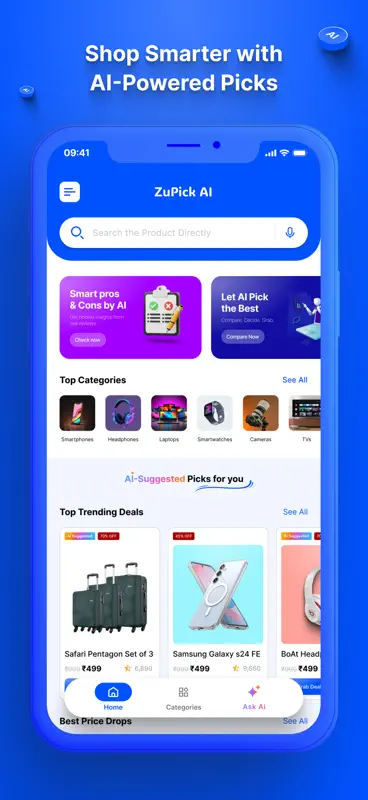 ZuPick AI Shopping Assistant screenshot 3 of 5