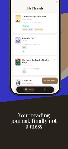 BookThread - Reading Journal Screenshot 4 of 9