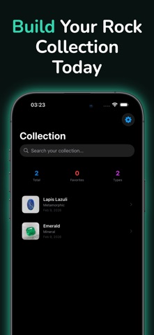 Rock Identifier Crystal ID screenshot