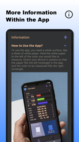 Colorimeter Camera Color Meter screenshot