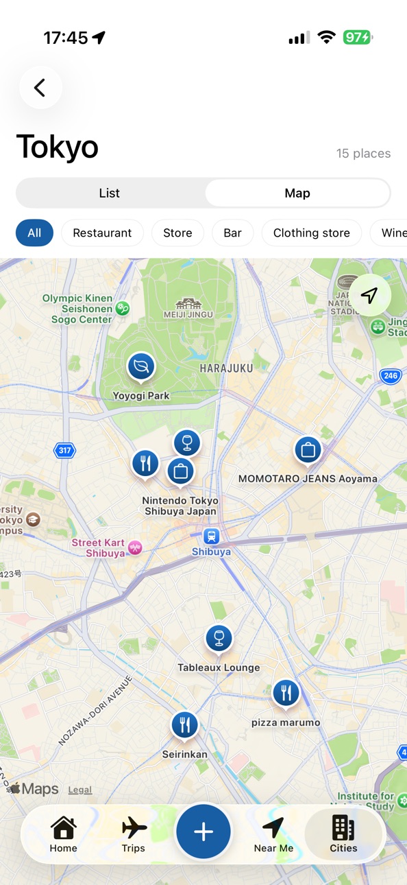 iPhone screenshot