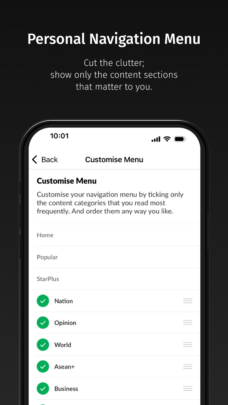 iPhone screenshot