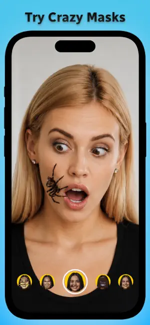 Funny Face Filters: Camera App screenshot 2
