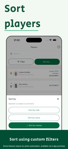 Golf Pro Stats Screenshot 1 of 3
