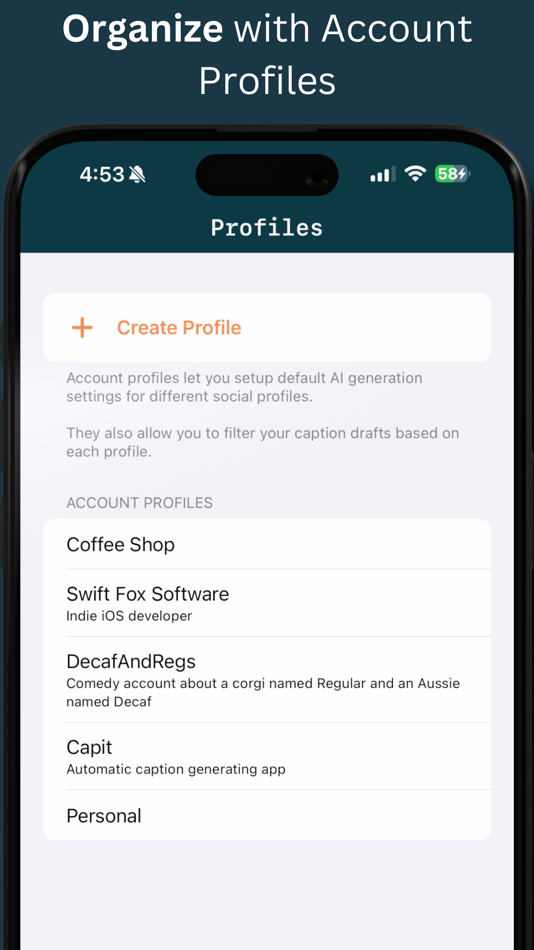 #5. Capit AI Image Captions (iOS) 由: Swift Fox Software LLC