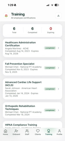 Blossom Connect App screenshot