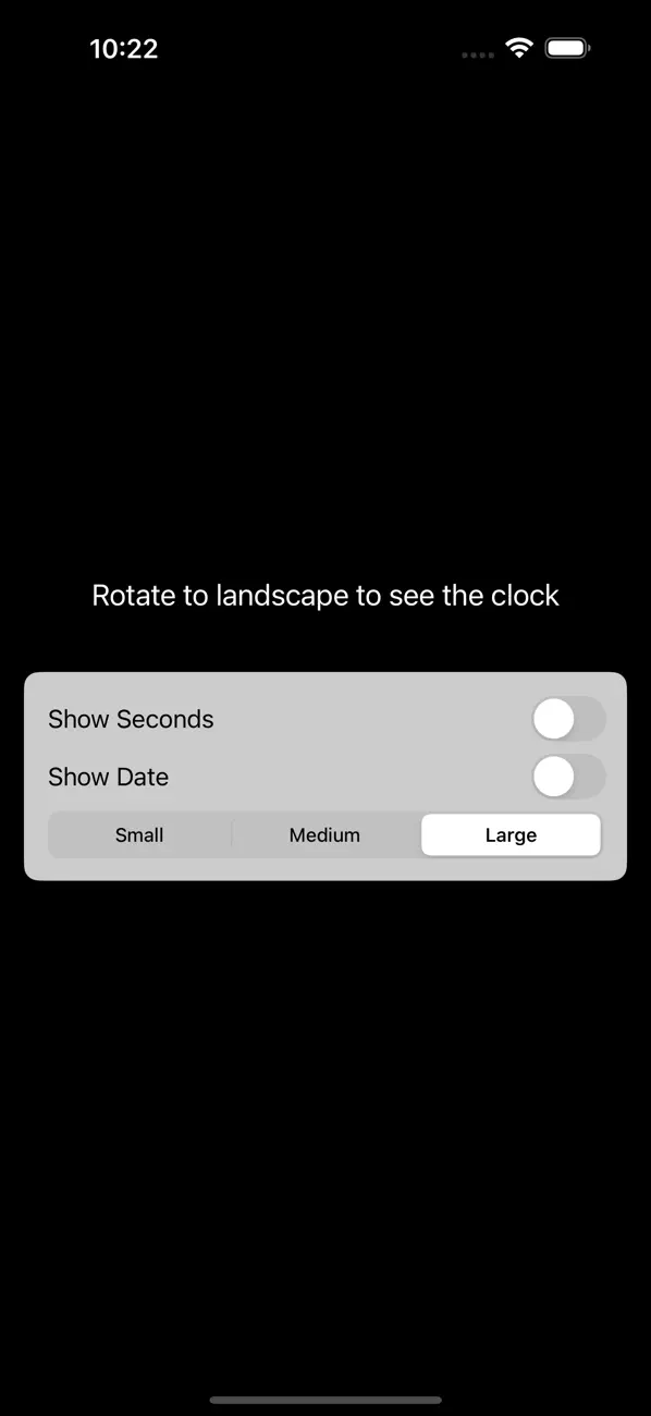 #2. Lite Clock (iOS) Ved: Chanchal Pauly Thattil