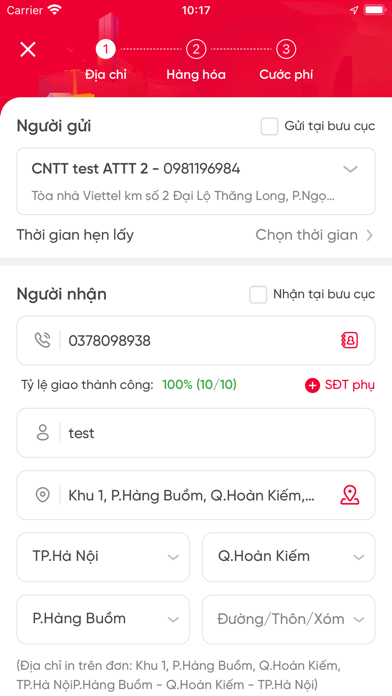 Viettel Post Screenshot