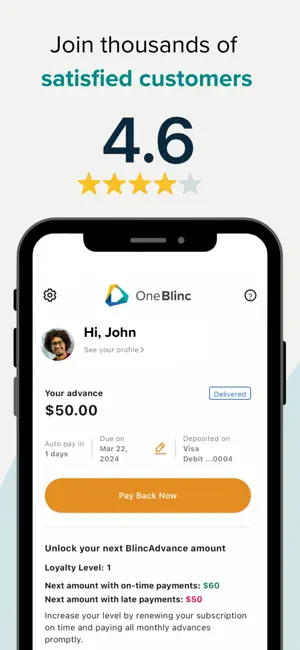 OneBlinc Cash Advance screenshot 5