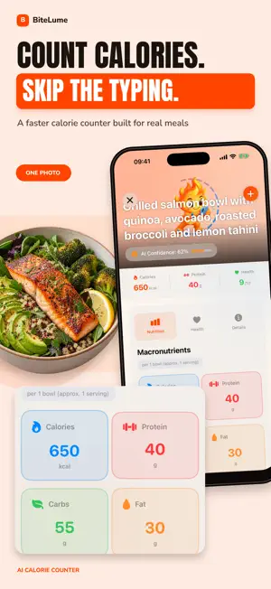 BiteLume: AI Calorie Counter screenshot 2