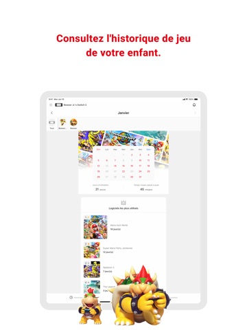 Contrôle parental Nintendo Sw… iPad screenshot 4
