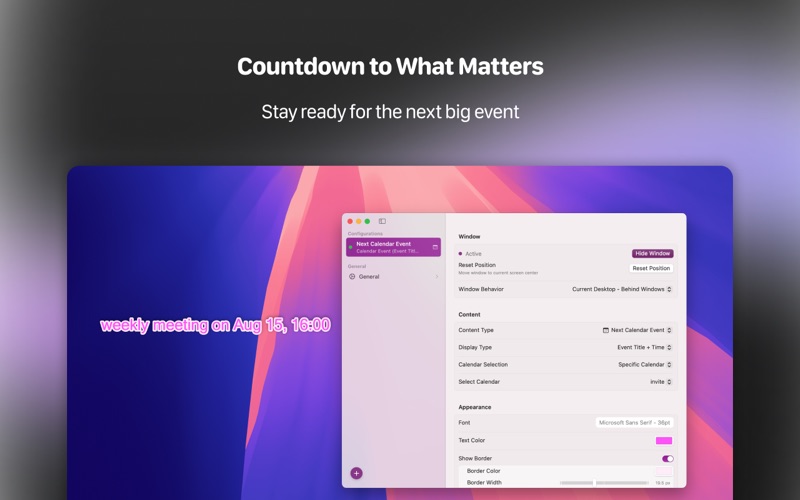 App screenshot