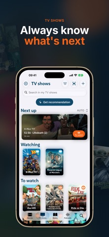 Leisurist: Film, Show, Books iPhone screenshot