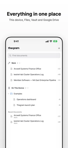 Thegram - Docs That Remember Screenshot 7 of 7