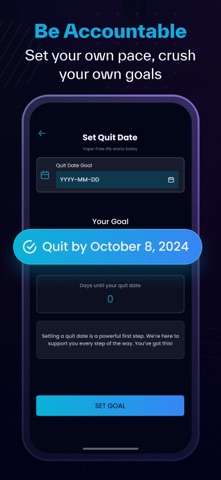 VapeLess: Quit Vaping App Screenshot 3 of 5