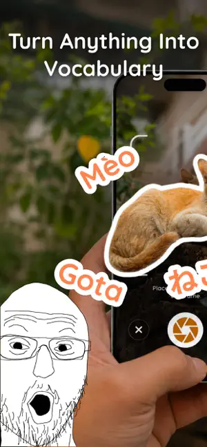 StickerWords: Photo Vocabulary screenshot 1