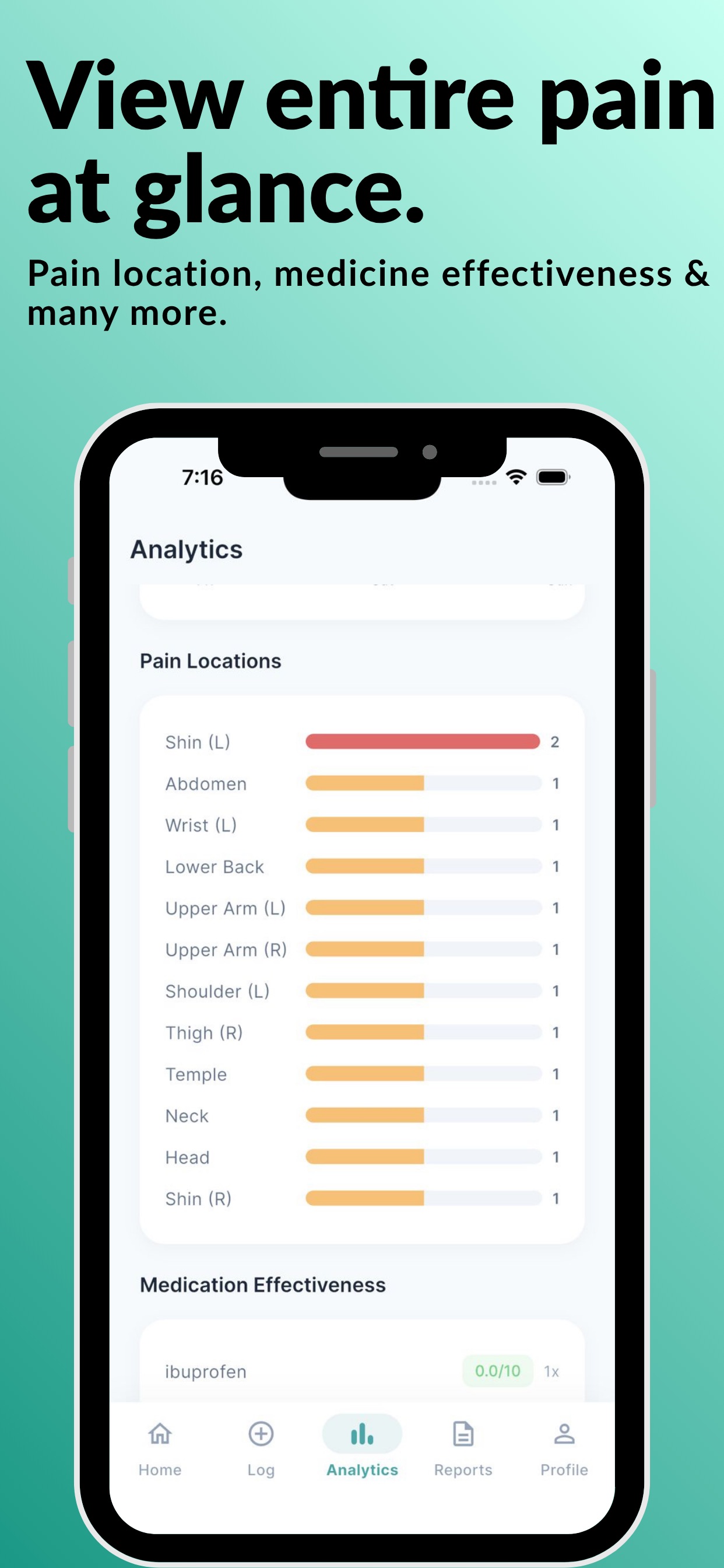 Screenshot 4 of Nerve Note - AI Pain Tracker