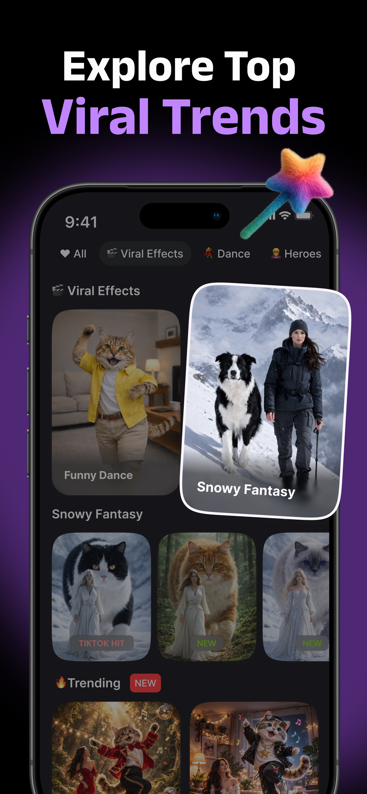 AI Pet Video Generator: PetTok