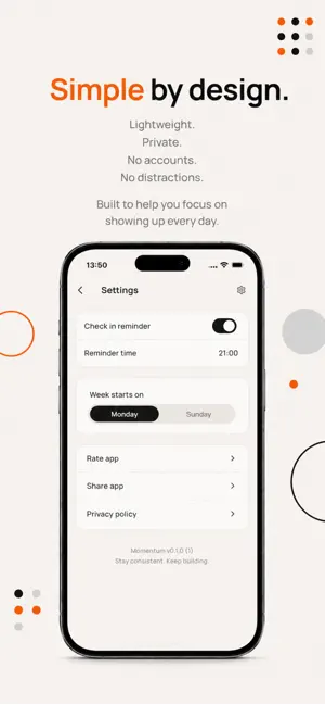 Moment: Daily Progress screenshot 4