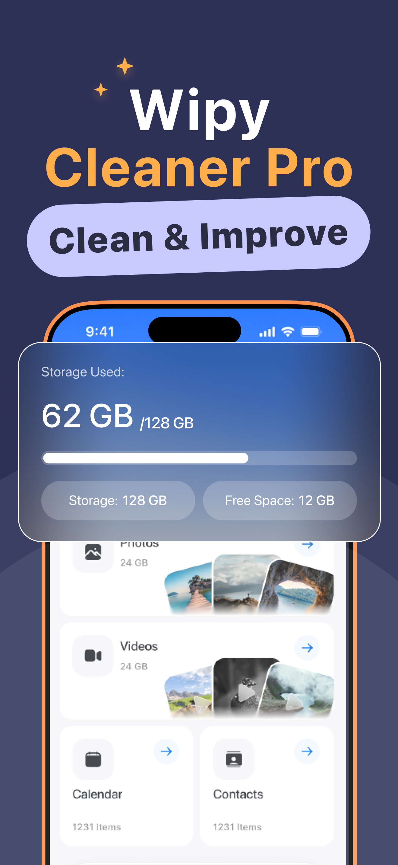 Wipy · Cleaner App
