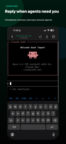 AFK - AI Code Terminal Screenshot 4 of 7