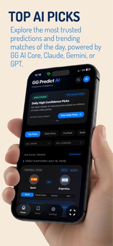 GG AI Football Predictions iPhone screenshot 10