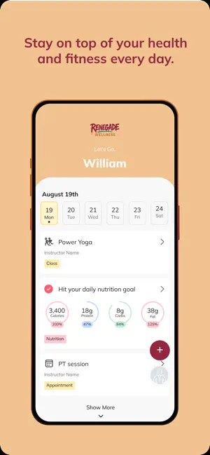 Renegade Wellness screenshot 2
