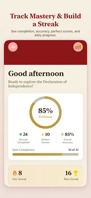 Declaration of Independence Q screenshot 4