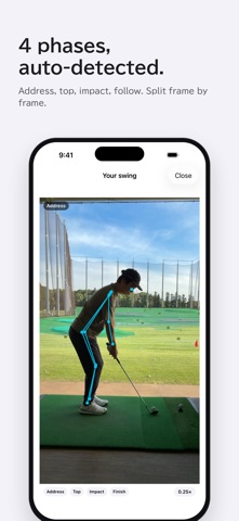 SwingDiff: Golf Swing Analyzer Screenshot 2 of 5