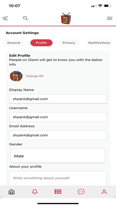 TriYou iPhone screenshot 3 - Social Networking app