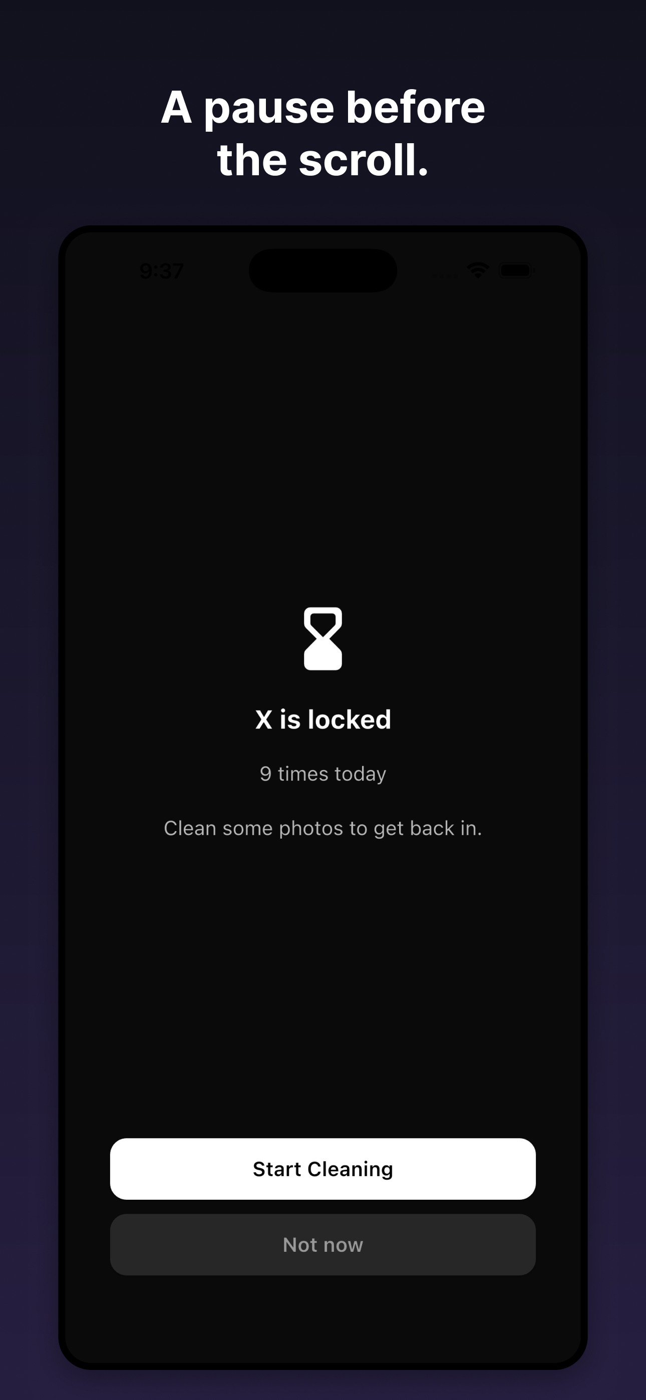 Toll: Pause, Swipe, Scroll. screenshot 3