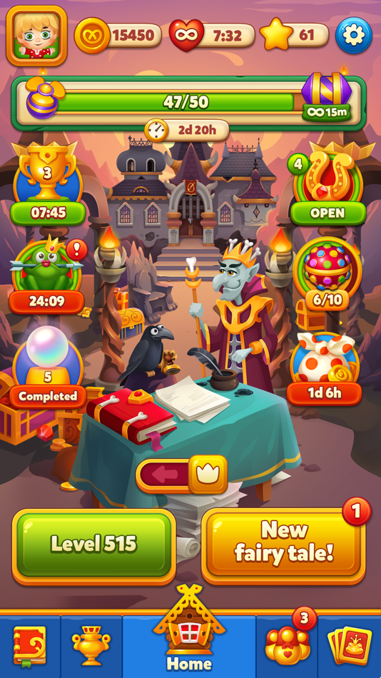 #10. Hoby Tales: Match-3 (iOS) Bởi: Matrix4Games