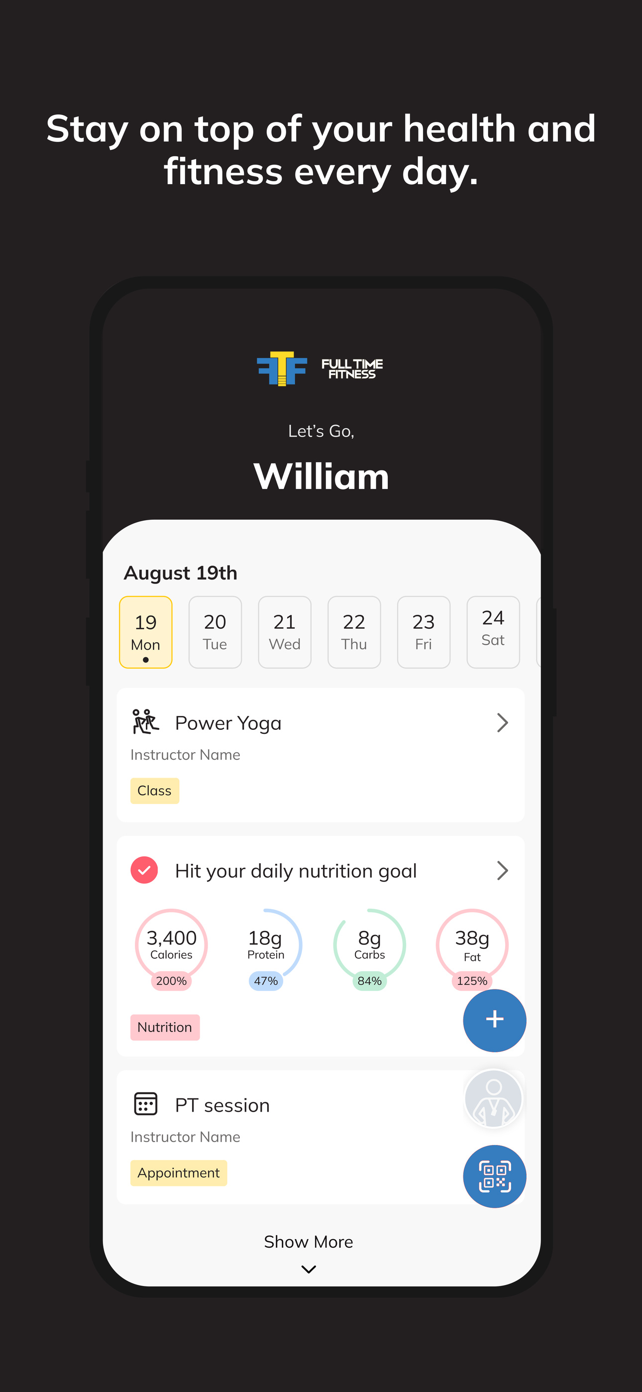 Full Time Fitness screenshot 4