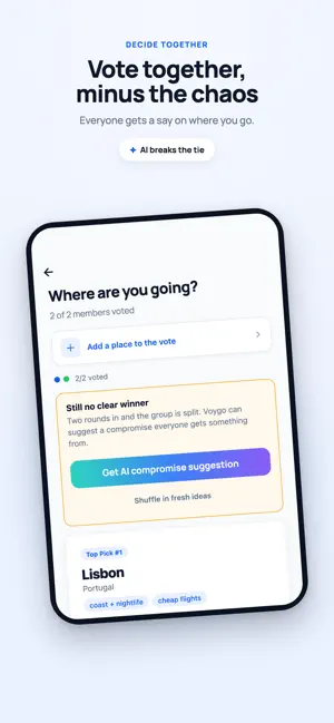 Voygo: Group Trip Planner screenshot 4