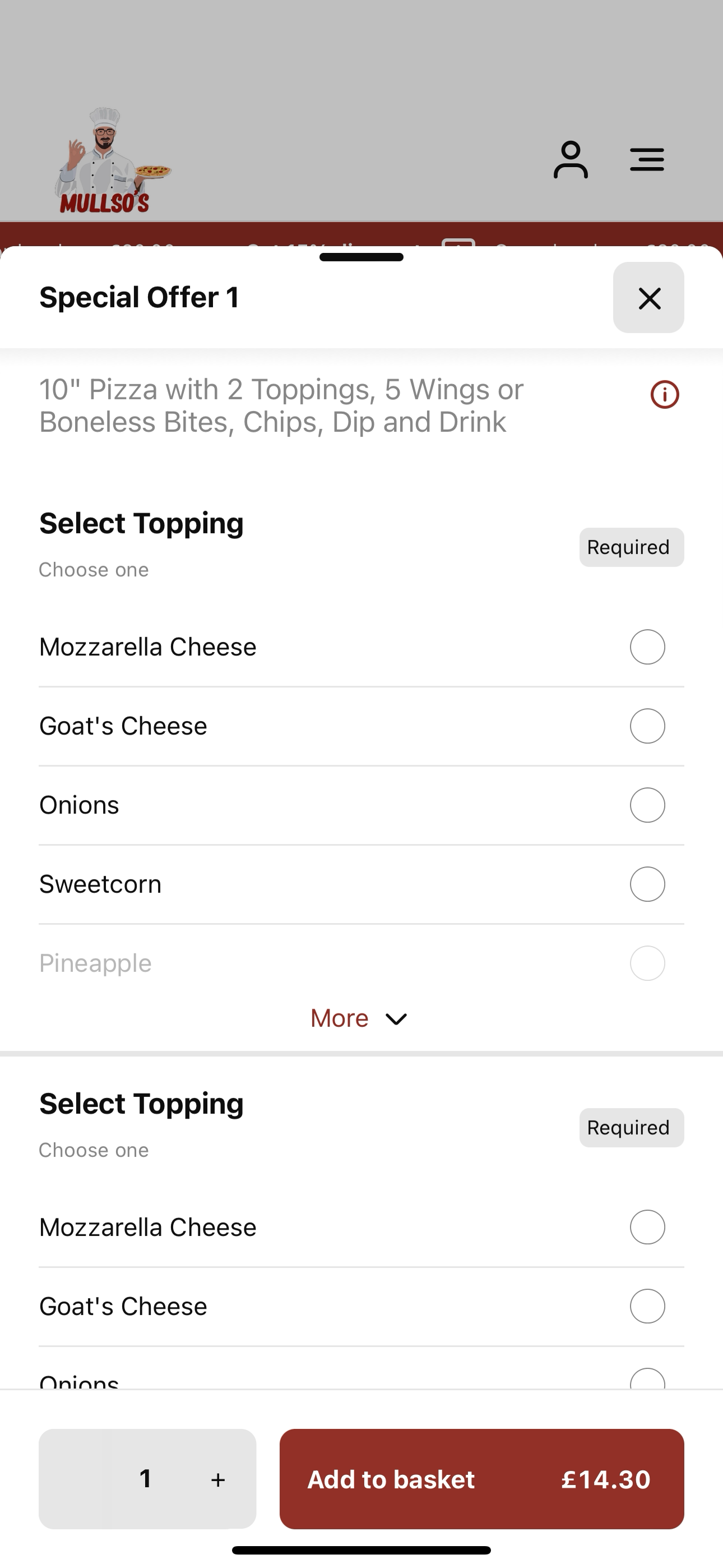 Mullzo's Pizzas screenshot 4
