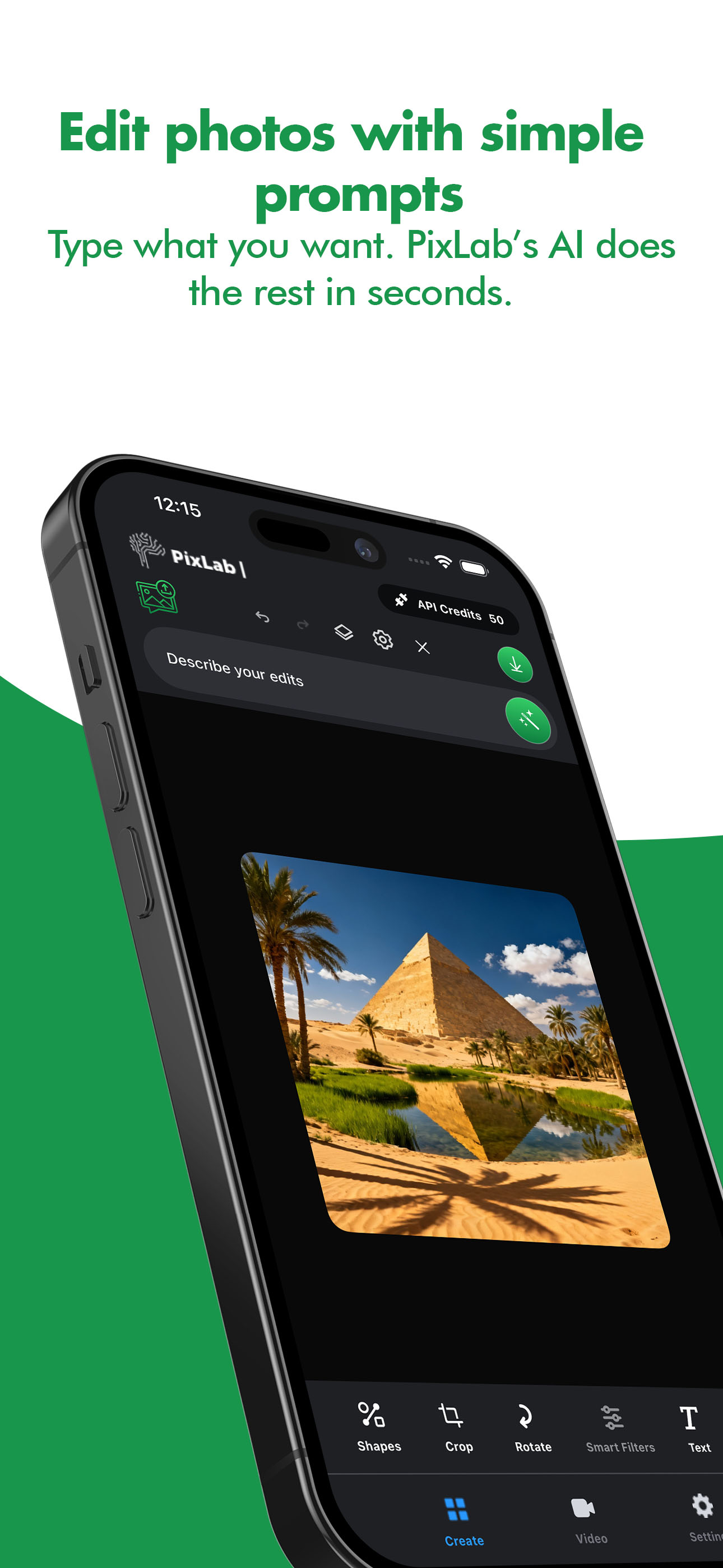 PixLab: AI Prompt Photo Editor